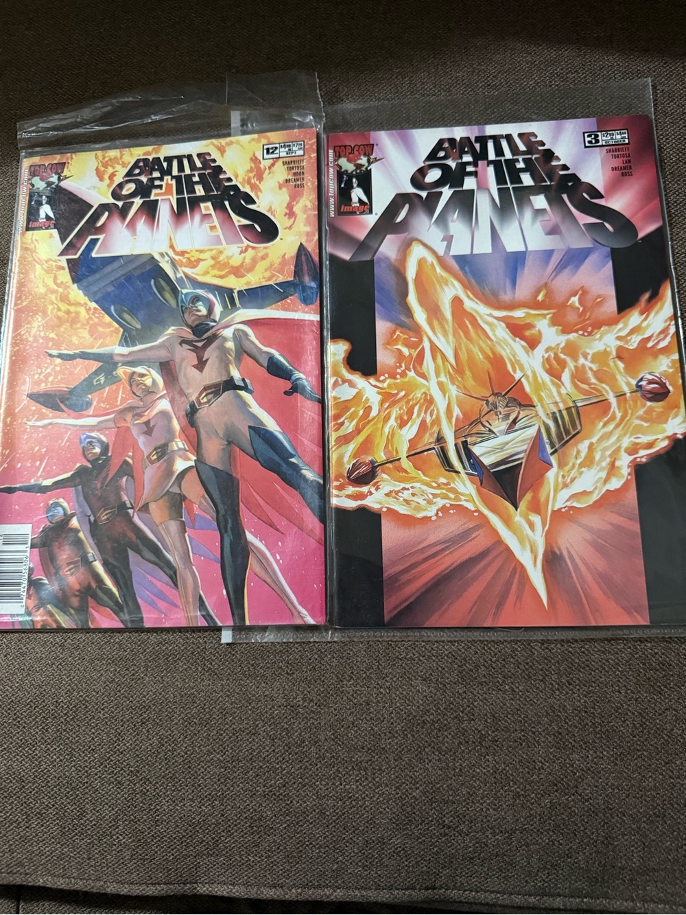 Battle of the Planets (Top Cow) #12 & #3 VF/NM; Image | Alex Ross Last Issue
